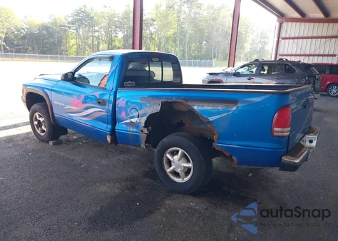 1998 Dodge Dakota из США, поврежденный, VIN 1B7GG26X1WS582729